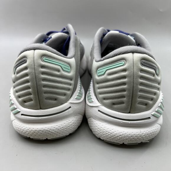 Brooks Adrenaline GTS 22 Running Shoes Women Size 6.5 Gray Blue Comfort Sneakers - Picture 4 of 8